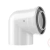 Bosch koleno 87° Ø 60/100 mm pre odťah spalín