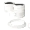 Bosch adaptér pre paralelné pripojenie DN 80/125-80/80 pre kondenzačné kotly