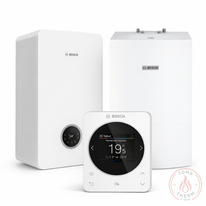 Bosch Condens GC2300iW 24 P + WD 120 + CR 120 + vonkajší snímač